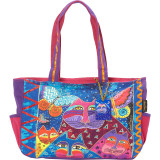 Cats with Butterflies Shoulder Bag