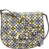 Lexxi Crossbody Saddle Bag-Print