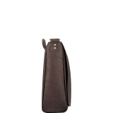 Premium Leather 16" Laptop Messenger