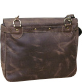 Vintage Flapover Messenger Brief