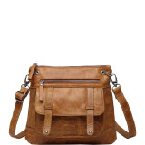 Ella Distressed Leather Crossbody / Handbag