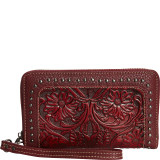 Women's Tooled Wallet