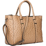 Desi Double Zipper Satchel