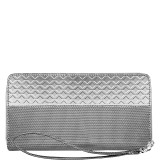 RFID Blocking Zipper Wristlet Travel Wallet