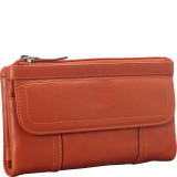 Ladies RFID Secure Clutch Wallet