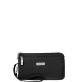 RFID Double Zip Wristlet