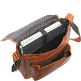 Laptop Messenger w/ Front Gusset Pocket