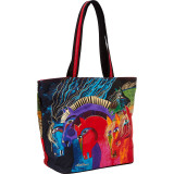 Wild Horses of Fire Shoulder Tote