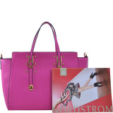 Elegant Buckle Strap Satchel