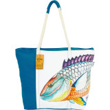 Guy Harvey Artistic Canvas Tote