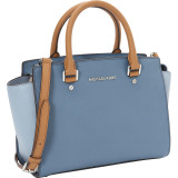 Selma Medium Top Zip Satchel