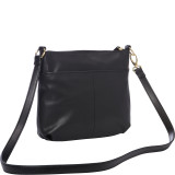 Pretty Pleats Smooth Leather Crossbody