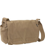 Large Cotton Canvas Messenger Bag