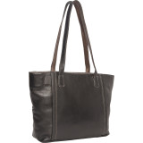 Inset Top Zip Tote