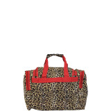 Leopard 19" Shoulder Duffle Bag