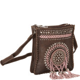 Tribal Collection with Silver Pony Beads Messenger