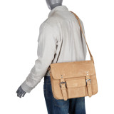15" Leather Messenger