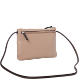 Pebble Leather Tech Crossbody