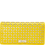 Polka Dot Laser Cut Expandable Clutch - Exclusive