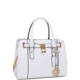 Medium Satchel with Shoulder Strap