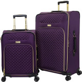 2-Piece Softside Expandable Dual-Spinner Luggage Set