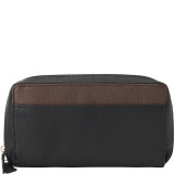 Large Full Zip Organizer Clutch Wallet