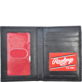 Baseball Stitch Front Pocket Wallet With Magnetic Money Clip