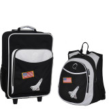 Kids Space Luggage and Backpack Set With Integrated Cooler