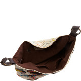 Embroidered Shoulder Bag