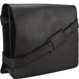 Leather Distressed Messenger Bag Harvard Collection