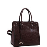 Flair N’ Square Croc Tote