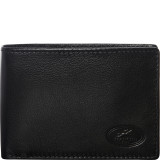 Mens RFID Secure Center Wing Wallet