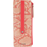 Kate Exotic Credit Card Case with Zipper Pocket