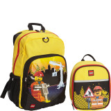 Construction City Nights Backpack & Construction City Nights Lunch Bag