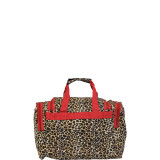 Leopard 16" Shoulder Duffle Bag