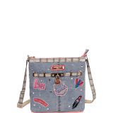 Athena Patch Print Cross Body