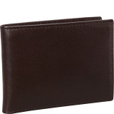 Nappa Soft Leather Slim Wallet w/ 8 Credit Card Slits