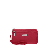 RFID Double Zip Wristlet