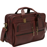 Italian Leather Briefcase-Matte Finish
