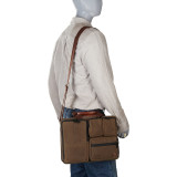 Waxed Hewes Briefcase