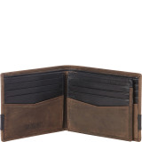 RFID Secure Mens Center Wing Wallet