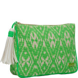 Tamarindo Cassandra Large Zip Top Cosmetic Bag