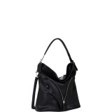 Zipped Jacket Effect Hobo