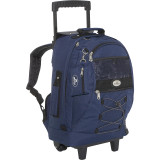 Wheeled Backpack with Bungee Cord