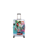 Francisco Ceron Pop Art South Beach 30" Hardside Spinner Luggage