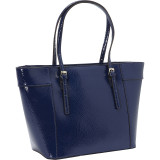 Delaney Small Classic Tote-Patent