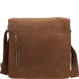 Cowhide Leather Messenger Bag