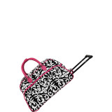 Damask 21" Rolling Duffel Bag