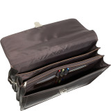 APC Savvy Leather Executive Briefcase