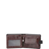 Pelotas Classic Distressed Leather Trifold Men's Wallet